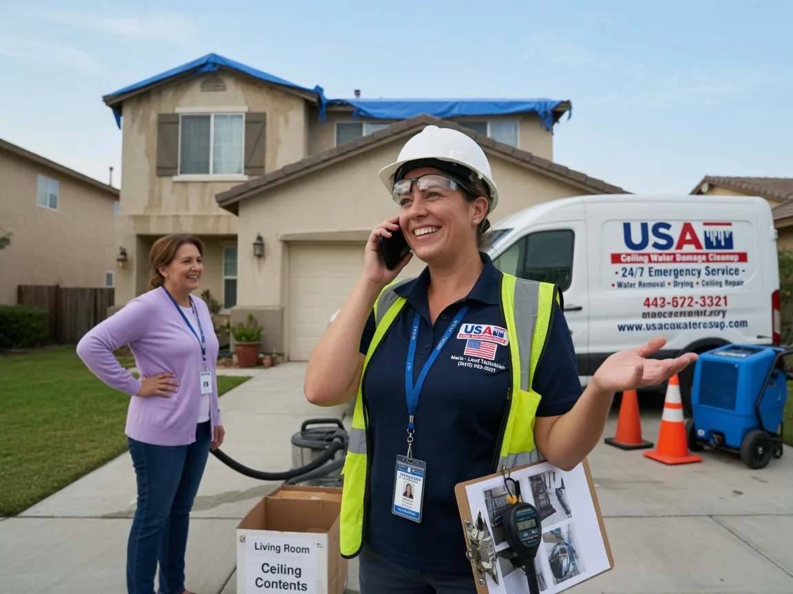 Ceiling Water Damage Restoration Warren, TX FAQs